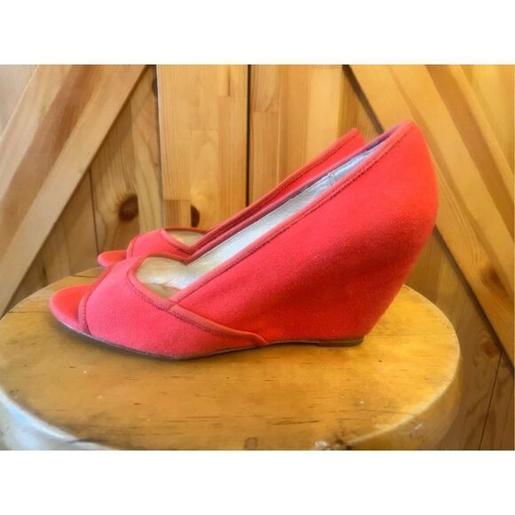 STEVEN by Steve Madden Women's Modern Wedge Pump 8M coral - Picture 2 of 6